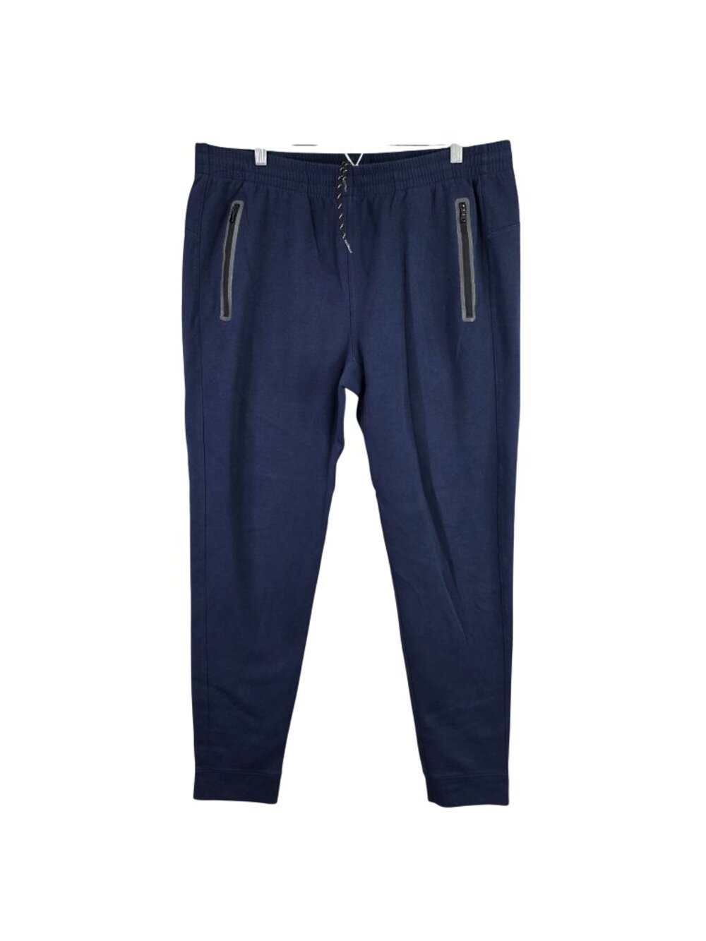 Mens Old Navy Blue Dynamic Fleece Tapered-Fit Sweatpants Drawstring Size XLT